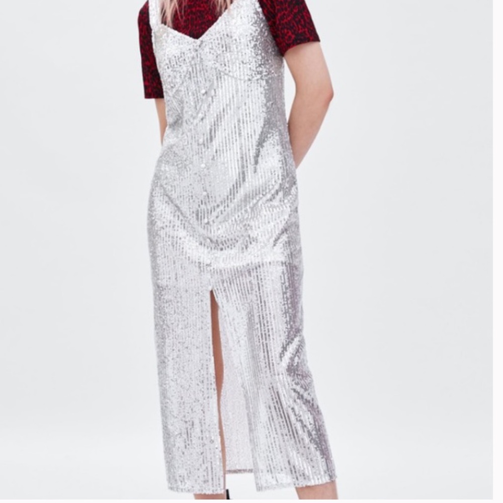 Zara Sequined Dress - Blogger Favorite! Size S